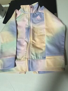 adidas Pastel Rainbow Kids Zip-Up Jacket